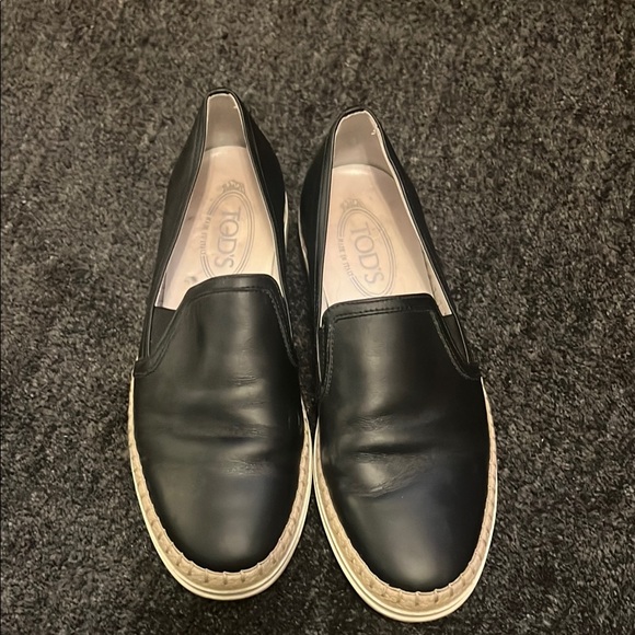 Black Slip-On Loafers - Picture 2 of 5